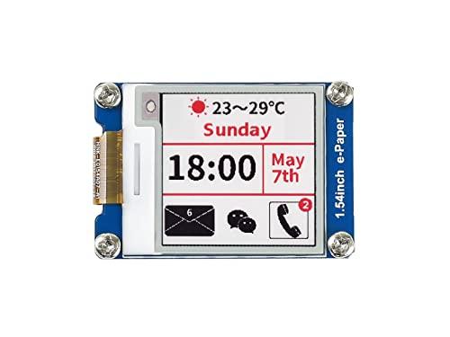 Waveshare 2.9Inch E-Paper Display Module(B) 296x128 Resolution 3.3v/5v E-Ink Electronic Paper Screen,Red Black White Three-Color Display for Raspberry Pi/Jetson Nano/Arduino/STM32