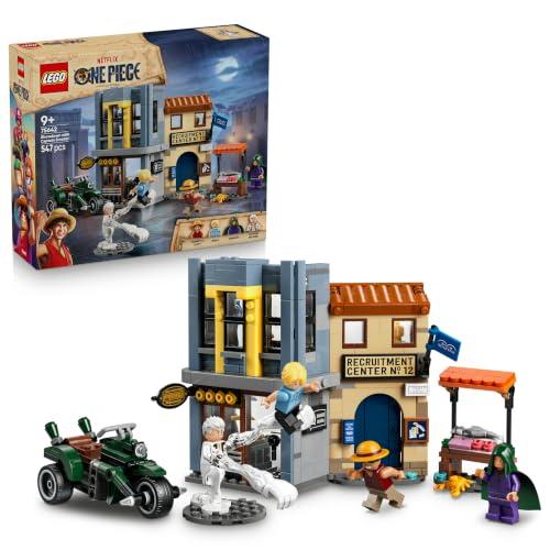 LEGO ONE PIECE Resa dei Conti con Capitano Smoker - Gioco Interattivo con 4 Minifigure tra cui Monkey D. Rufy e Sanji - Decorazione Camera da Letto - Regalo per Bambini e Bambine da 9 Anni - 75642