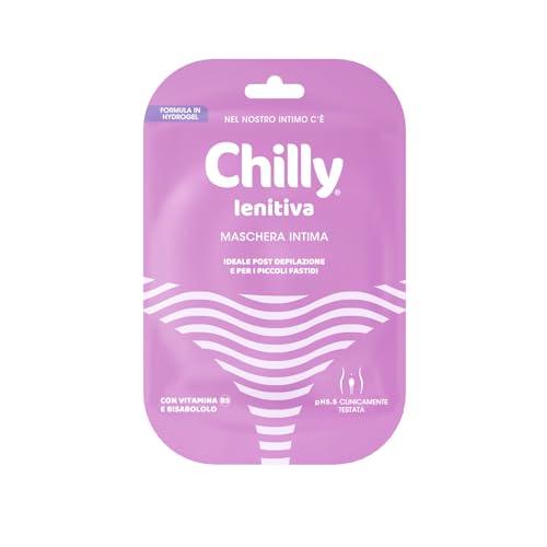 Chilly, Maschera Lenitiva per le Parti Intime Femminili, Formula in Hydrogel, Con Vitamina B5 e Bisabololo, Post Depilazione e per Piccoli Fastidi Intimi, Formula a pH5.5, Clinicamente Testata
