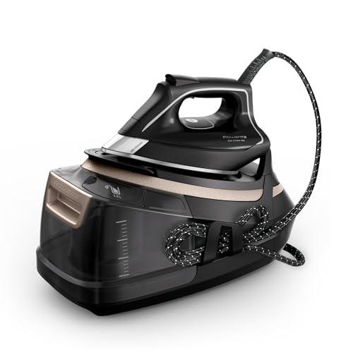 Rowenta Eco Steam Pro Ferro da Stiro a Vapore con Caldaia, Pressione Fino a 8 Bar, 2800W, 1.3 Litri, Colpo Vapore 580 g/min, Ferro da Stiro Modalità Eco, Sistema Anti-Calcare, DG9640