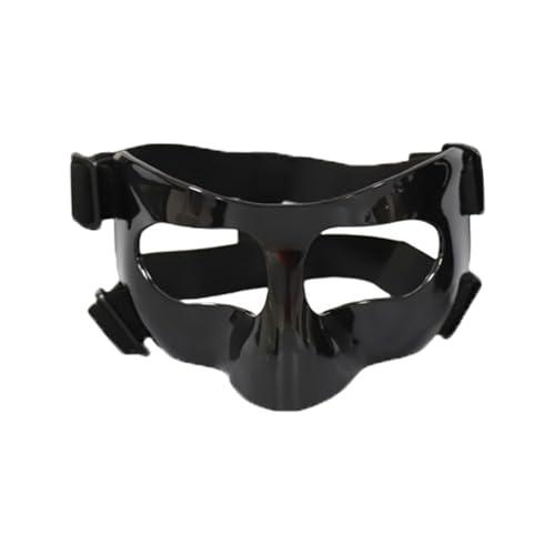 1 Pezzi Maschera Da Basket, Maschera Protettiva Naso, Maschera Da Basket Regolabile, Materiale Pp Ecologico, Liberamente Regolabile, Per La Protezione Durante l'Esercizio Fisico,Destrezza