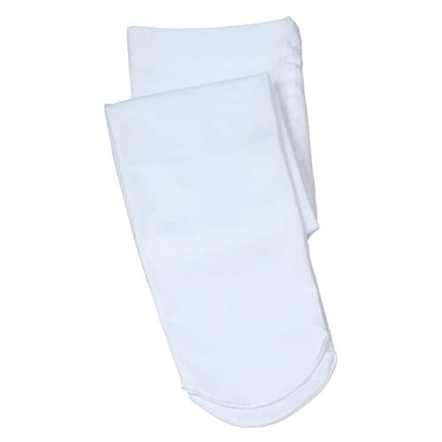 ONTYZZ Collant Danza Classica Bambina, Calze da Balletto per Ballerine, Calzamaglie Bimba Ginnastica Ritmica 90 Den Bianco/S
