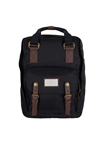 Doughnut Macaroon, zaino unisex, Nero (Black), 16 Liter