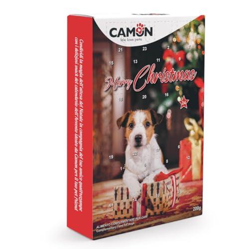 Camon I Calendario dell'Avvento per Cani: Snack Golosi per un Natale Felice e Creativo I 200gr