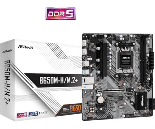 ASROCK Carte Mère B650M-H/M.2 DDR5 (AM5) Micro ATX