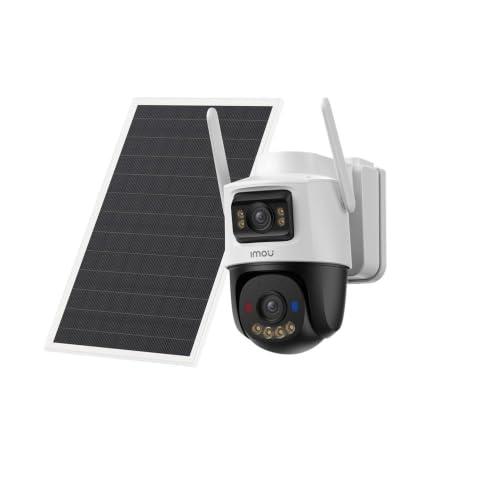 Imou Telecamera di sorveglianza 2 × 5 MP con batteria, solare e Wi-Fi 4G