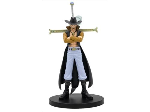Banpresto Dracule.Mihawk One Piece, Dxf The Grandline Series Extra 17 cm, BP28691P Multicolore, Figura da collezione, ideale per i fan degli anime