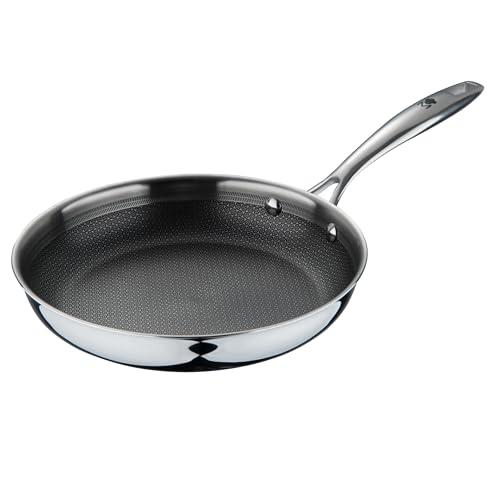 MasterPRO padella 26x4,7cm multistrato in acciaio antiaderente per induzione con manico ergonomico Hi-Tech3