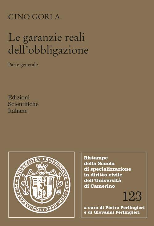 Garanzie reali dell'obbligazione