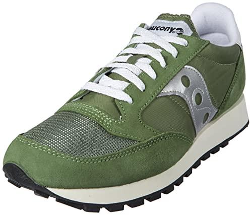 Saucony Jazz Original Vintage, Sneaker Uomo, Green Silver, 40 EU