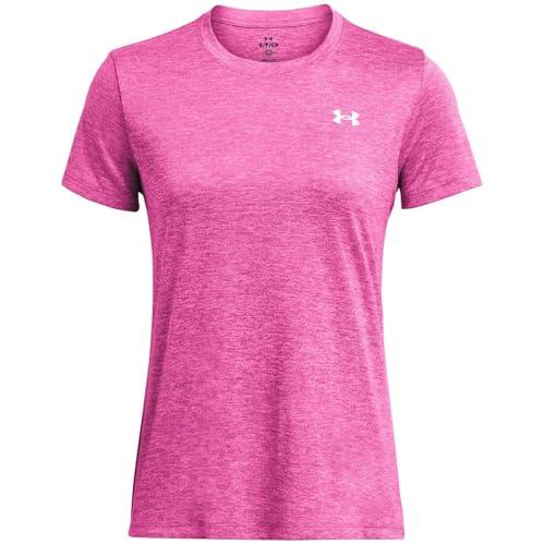 Under Armour Donna Tech SSC- Twist, Maglietta Donna Corsa Leggera e ad Asciugatura Rapida, Maglietta Palestra Donna Anti-Sudore, T-Shirt con Tecnologia Anti-Odore