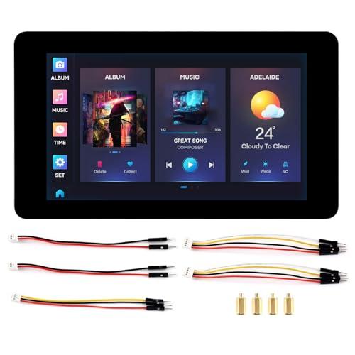 Waveshare ESP32-S3 7inch Capacitive Touch LCD Development Board, ESP32 with Display, 800×480, 5-Point Touch, 240MHz, Supports WiFi, Onboard Antenna, Suitable for ESPHome/Home Assistant Project