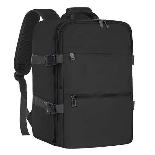 xlodea Zaino Ryanair 40x20x25 Bagaglio a Mano Zaino da Viaggio Aereo Borse da Cabina 40x20x25 per Donna Uomo con Porta USB, Custodia per trolley