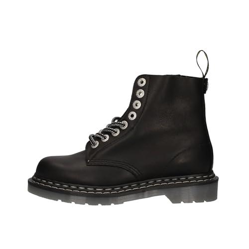 Dr. Martens 1460 Pascal in pelle morbida con occhielli cromati e zip laterale - 43