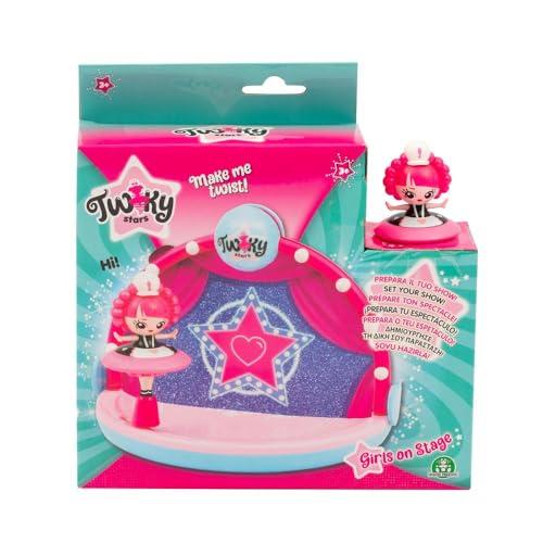 Giochi Preziosi Twiky Star - Playset Con 2 Diverse Modalità Di Gioco, Palcoscenico Per Far Danzare Le Twiky E Arena Per Gare Di Equilibrio. Per Bambini A Partire Dai 3 Anni