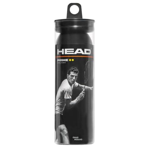 HEAD Prime Squash Balls, 3 palline, nero