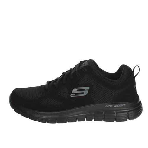 Skechers Burns- Agoura Uomo Scarpe da ginnastica, Black, 48.5 EU