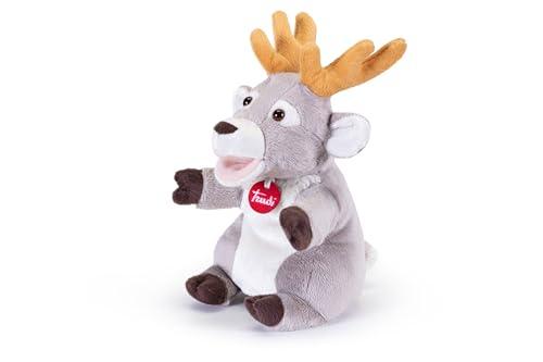 Marionetta Renna Trudi | marionette peluche per spettacolo teatrale, regalo compleanno | 16x28x21cm taglia S | Marionette Puppets | modello 29320