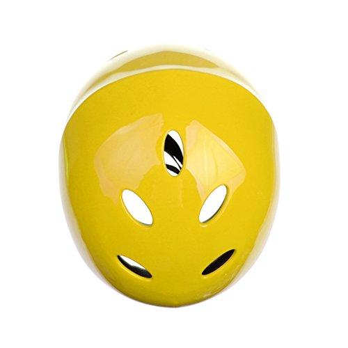 MonkeyJack Protezione di sicurezza per sport acquatici wakeboard casco kayak kite surf sci jet ski stand up paddleboarding protezione cappello rigido - vari colori - giallo