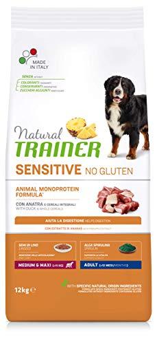 Natural Trainer Sensitive Cibo Secco per Cani, 12Kg