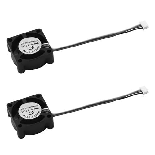 Ventilatore a caldo per stampante 3D Bambu Lab X1 X1C, ventola di raffreddamento veloce con velocità massima di 18.000 giri/min, nessun rumore, 25 x 25 x 10 mm