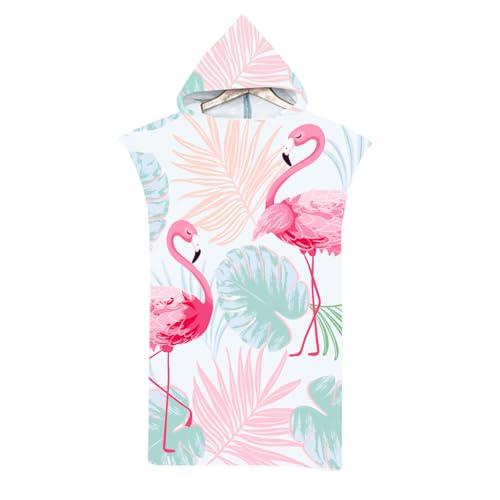LOMTRATS Poncho da Surf ad Asciugatura Rapida, Asciugamano, Vestaglia, con Cappuccio, per Adulti, Uomini e Donne, in Microfibra, Nuoto, Spiaggia, Surf, Immersioni