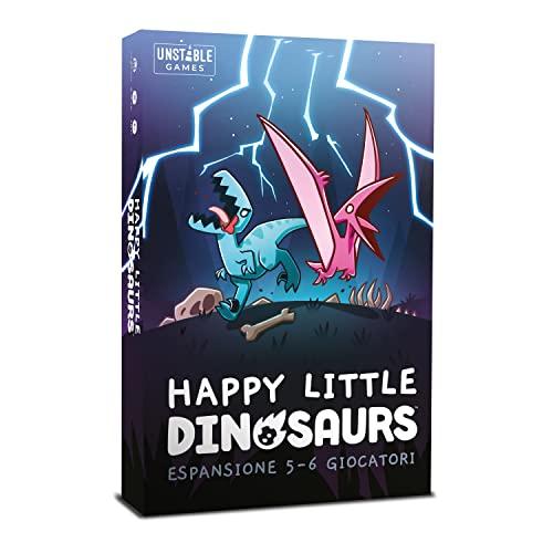 Asmodee - Happy Little Dinosaurs: Espansione 5-6 Giocatori - Espansione Gioco da Tavolo, 2-6 Giocatori, 8+ Anni, Edizione in Italiano