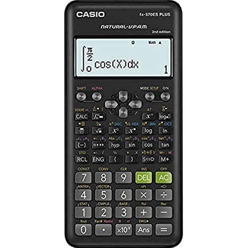 Casio Calcolatrice scientifica, Fx-570Es Plus (seconda edizione)