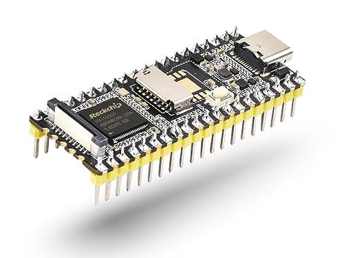 LUCKFOX-Pico with Pre-soldered Header,RV1103 Linux Micro Development Board,with ARM Cortex-A7/RISC-V MCU/NPU/ISP,16Bit DRAM DDR2,Support GPIO,UART,SPI,I2C,USB,with Camera Interface&Micro TF Card Slot