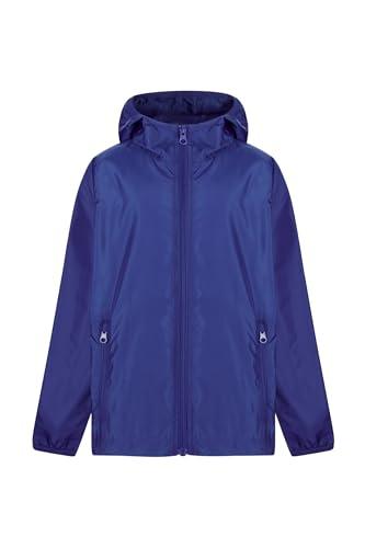 Mukua Stockton Kids; Antivento Bambino; Colore Royal Blue; Taglia 7/8