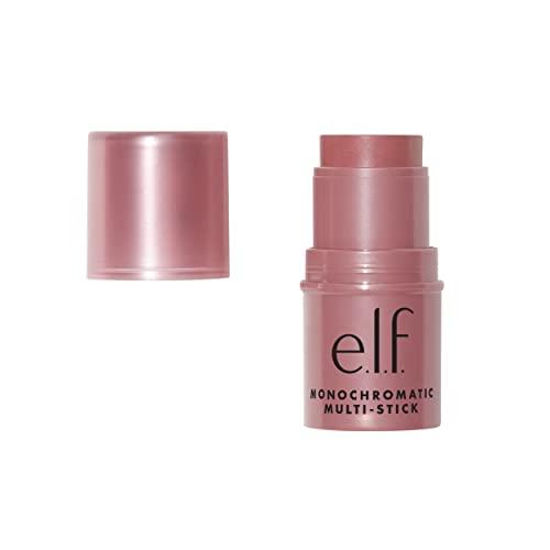 e.l.f., Monochromatic Multi-Stick Blush, cremoso, leggero, versatile, lussuoso, dona lucentezza, facile da usare in giro, facilissimo da sfumare, Sparkling Rosé, 4,4 g