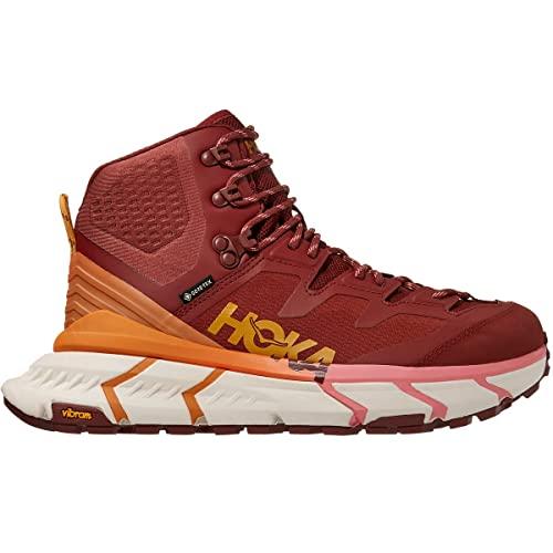 Hoka TENNINE Hike GTX Women's, Scarpe da Escursionismo Unisex-Adulto, Cherry Mahogany/Strawberry I, 38 2/3 EU