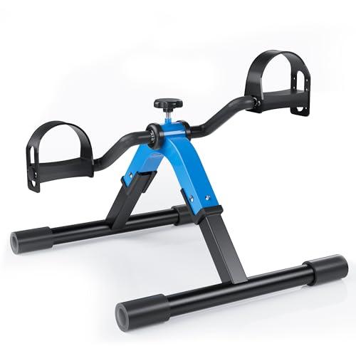 Pedale Exerciser Mini Cyclette per gamba e braccio basso impatto Exercisce Pedalatore pieghevole