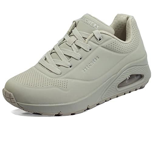 Skechers Uno Stand On Air, Scarpe da ginnastica Donna, Off White Durabuck, 38 EU