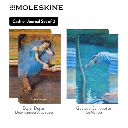 Moleskine Impressionismus Cahier (2er Set), L/A5, blanko, weicher Einband