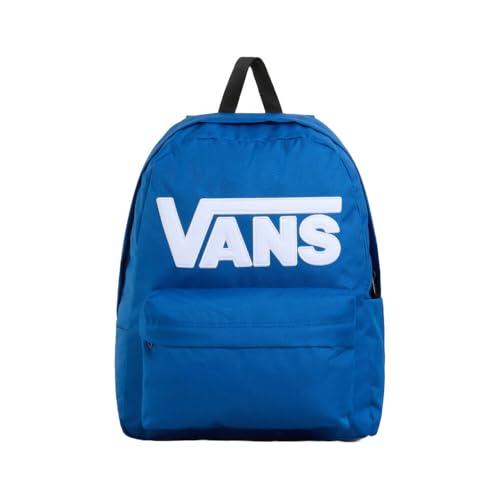 VANS Zaino Blu Old Skool Drop V - Design Iconico, Spazioso e Durevole, blu, Taglia unica
