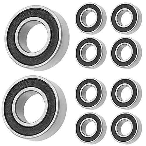 (10 pz.) 688-2RS Deep Groove Ball Bearings, cuscinetti a sfera lubrificati per pattinaggio, attrezzature domestiche, industriali (8 x 16 x 5 mm)