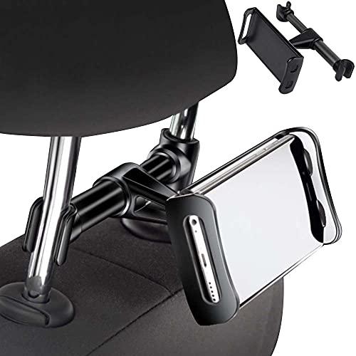 ANRACHEL supporto cellulare auto poggiatesta，porta tablet da auto sedile posteriore，per Tablet iPad Smartphone 4,3-12'' Porta Tablet Auto