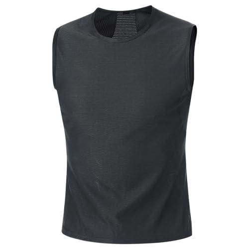 GOREWEAR M Base Layer Maglia senza maniche, Black, L