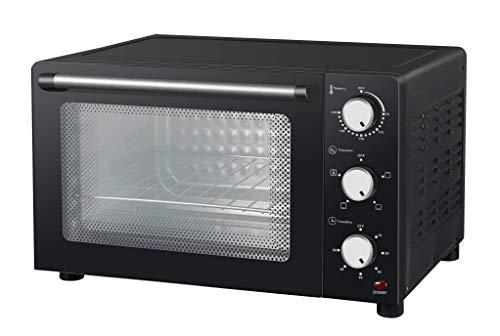 Melchioni Family | Forno Elettrico Ventilato ENJOY 31, Capacità 31 litri, 1500W, Multicottura con Timer 60 Minuti, Termostato Regolabile fino a 230°