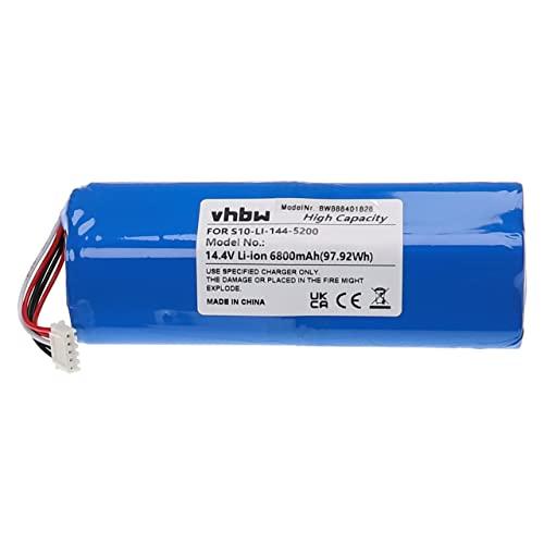 vhbw batteria compatibile con Ecovacs Deebot T8 Pure, X1 Omni, X1 Turbo aspirapolvere (6800mAh, 14,4V, Li-Ion)