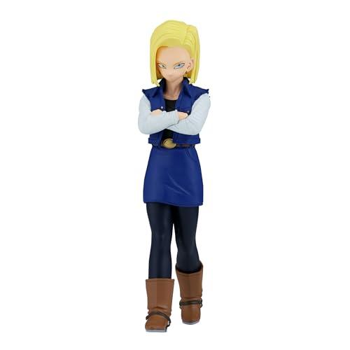 Banpresto Action Figure Android 18 Dragon Ball Z, Solid Edge Works 17 cm, Multicolore BP89639P