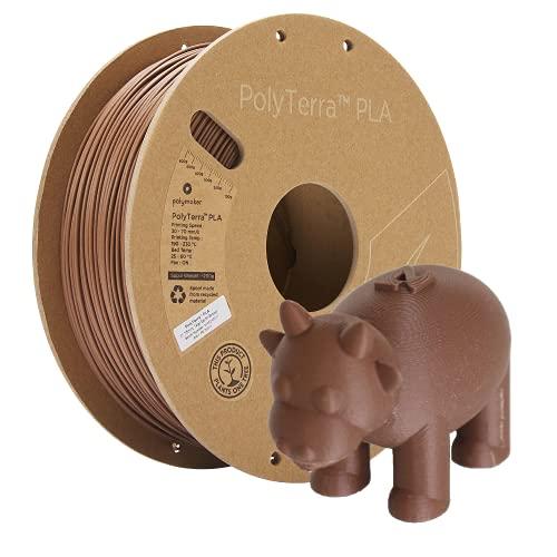 Polymaker PolyTerra PLA Earth Brown - 1.75mm - 1kg