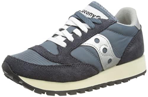 Saucony Jazz Original Vintage, Scarpe da ginnastica Uomo, Blue Navy Silver, 46.5 EU