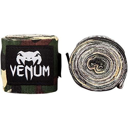 VENUM Kontact, Bendaggi da Boxe Unisex, Camo Foresta, 4.5 m