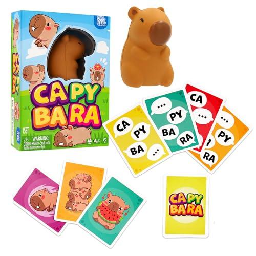 Play Fun Capybara Gioco di Carte per Famiglie e Amici Famiglie e Amici dagli 8 Anni in su