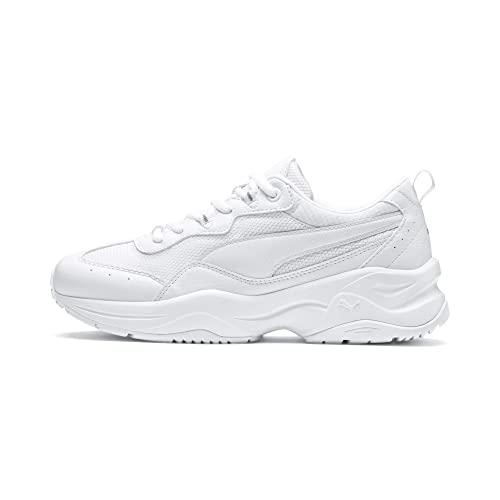 PUMA Cilia, Scarpe da Ginnastica Donna, Puma White Gray Violet Puma Silver, 40 EU