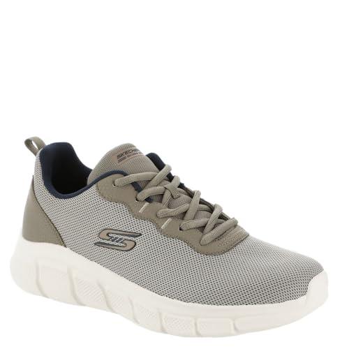 SKECHERS Bobs B Flex, Scarpe Uomo, Tortora, 42 EU