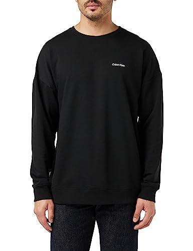 Calvin Klein Uomo L/S Sweatshirt, Black, M