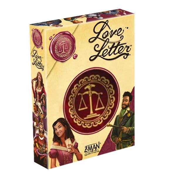 Asmodee: Love Letter (Eco Box), Gioco da Tavolo, 2-6 Giocatori, 10+ Anni, Edizione in Italiano